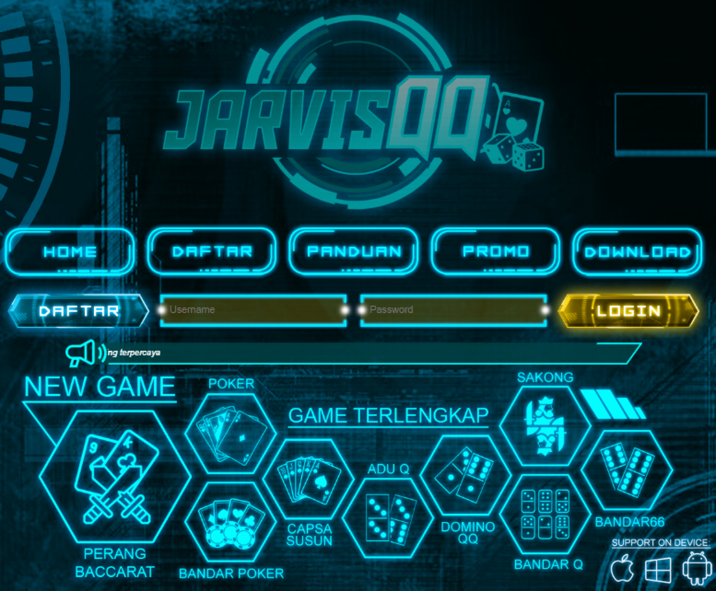 JARVISQQ – Agen Judi Online Poker Terpercaya – Daftar JARVISQQ – Link Alternatig JARVISQQ